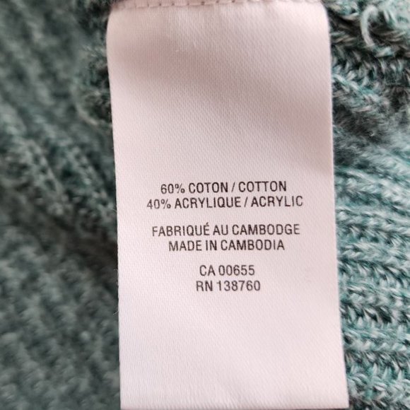 Reitmans Sweater Women's Green size 2X - Picture 7 of 11